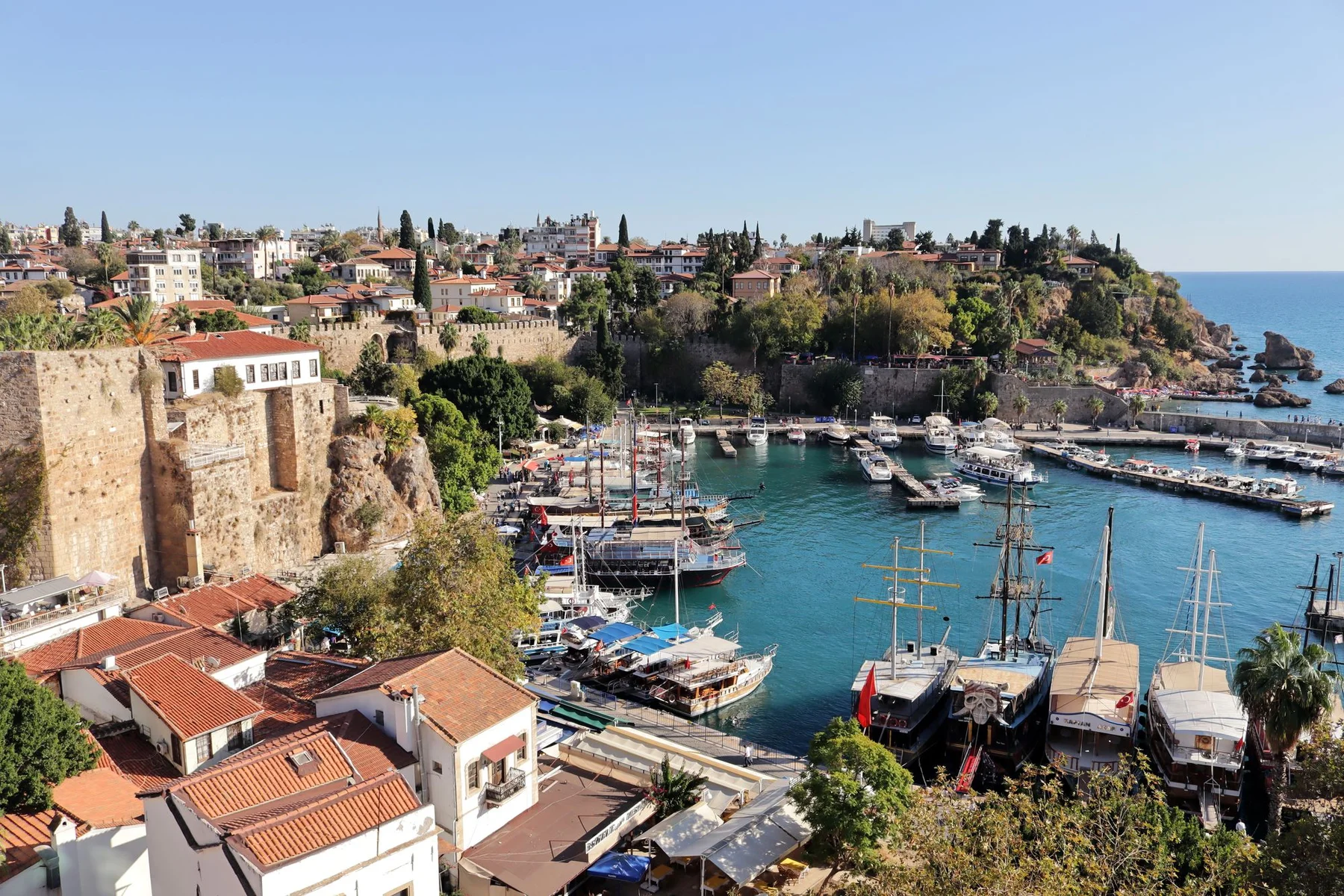 Antalya Kaleiçi yat limanı